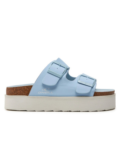 Klapki damskie ONeill PLATFORM SLIDER WOMEN LOW 9024101927A Niebieskie - Sklep online Mastersport