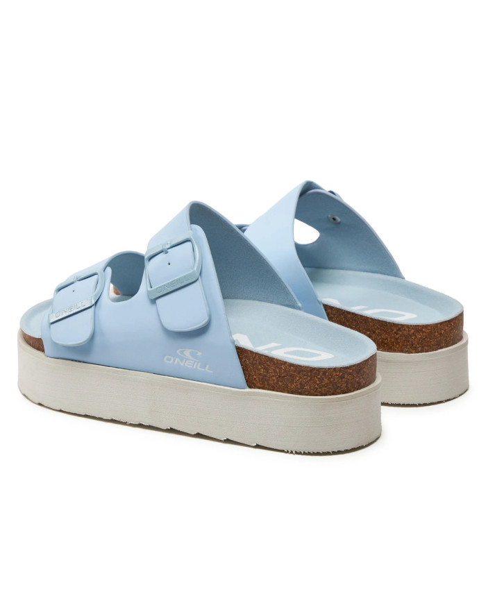 Klapki damskie ONeill PLATFORM SLIDER WOMEN LOW 9024101927A Niebieskie - Sklep online Mastersport
