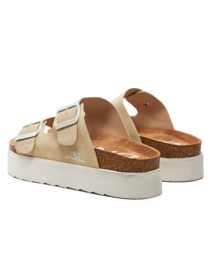 Klapki damskie ONeill PLATFORM SLIDER WOMEN LOW 9024101973D Beżowe - Sklep online Mastersport