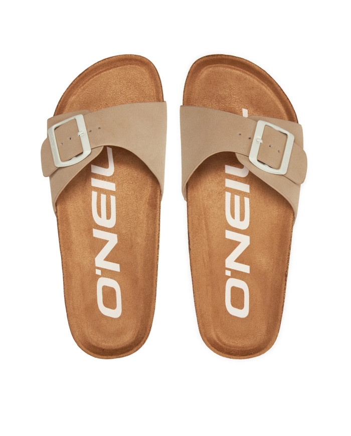 Klapki damskie ONeill SOLANO SLIDER WOMEN LOW 9024102030D Beżowe - Sklep online Mastersport