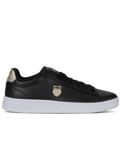 Buty damskie K-Swiss COURT SHIELD II 94412-015-M Czarne - Sklep online Mastersport