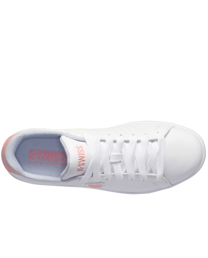 Buty damskie K-Swiss COURT SHIELD 96599-938-M Białe - Sklep online Mastersport