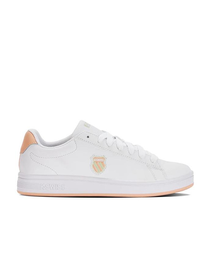 Buty damskie K-Swiss COURT SHIELD 96599-951-M Białe - Sklep online Mastersport