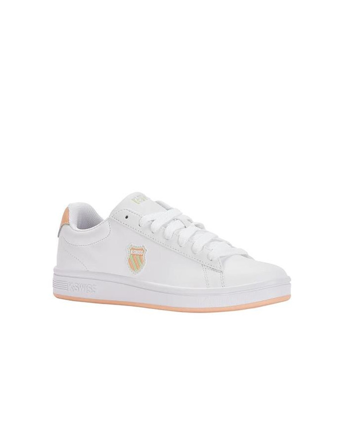 Buty damskie K-Swiss COURT SHIELD 96599-951-M Białe - Sklep online Mastersport