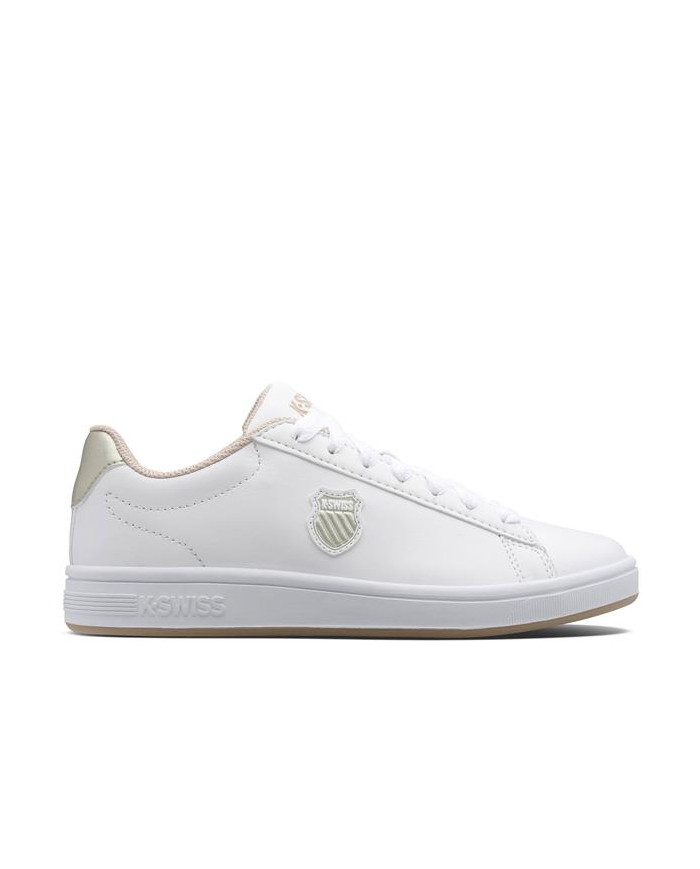 Buty damskie K-Swiss COURT SHIELD 96599-997-M Białe - Sklep online Mastersport