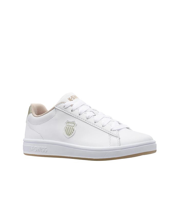 Buty damskie K-Swiss COURT SHIELD 96599-997-M Białe - Sklep online Mastersport