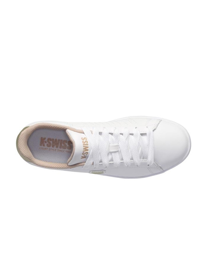 Buty damskie K-Swiss COURT SHIELD 96599-997-M Białe - Sklep online Mastersport