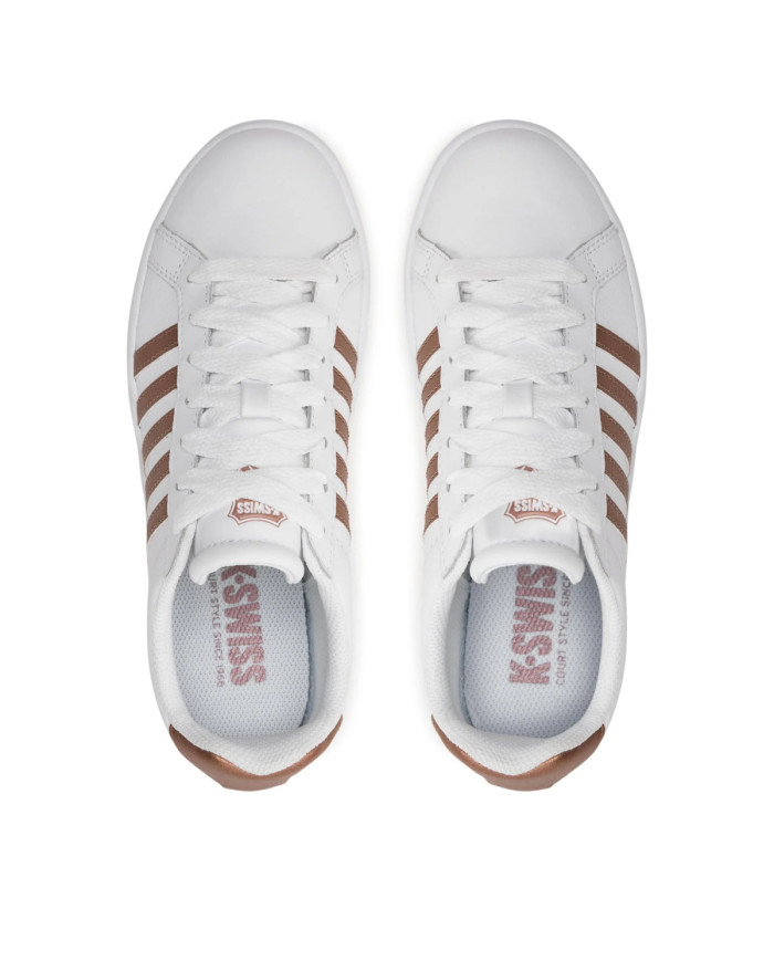 Buty damskie K-Swiss COURT TIEBREAK 97011-194-M Białe - Sklep online Mastersport