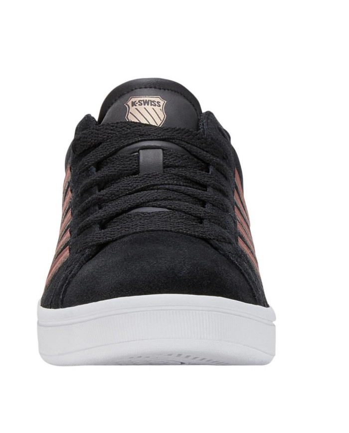 Buty damskie K-Swiss COURT TIEBREAK SDE 97012-091-M Czarne - Sklep online Mastersport
