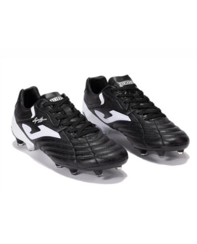 Buty męskie Joma AGUILA CUP 2401 BLACK WHITE FG ACUS2401FG Czarne - Sklep online Mastersport
