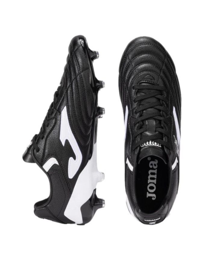 Buty męskie Joma AGUILA CUP 2401 BLACK WHITE FG ACUS2401FG Czarne - Sklep online Mastersport