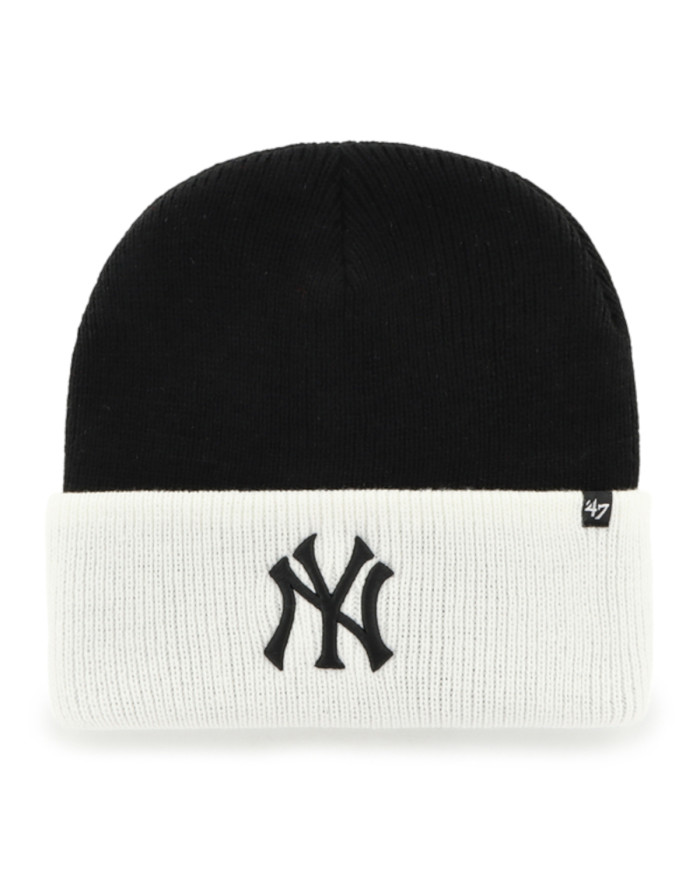 Czapka 47 Brand NEW YORK YANKEES CUFF KNIT B-CAMPS17ACE-BKA Biała - Sklep online Mastersport