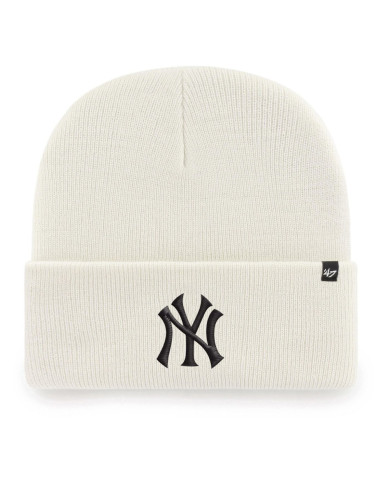Czapka 47 Brand MLB NEW YORK YANKEES CUFF KNIT B-HYMKR17ACE-NTD Beżowa - Sklep online Mastersport