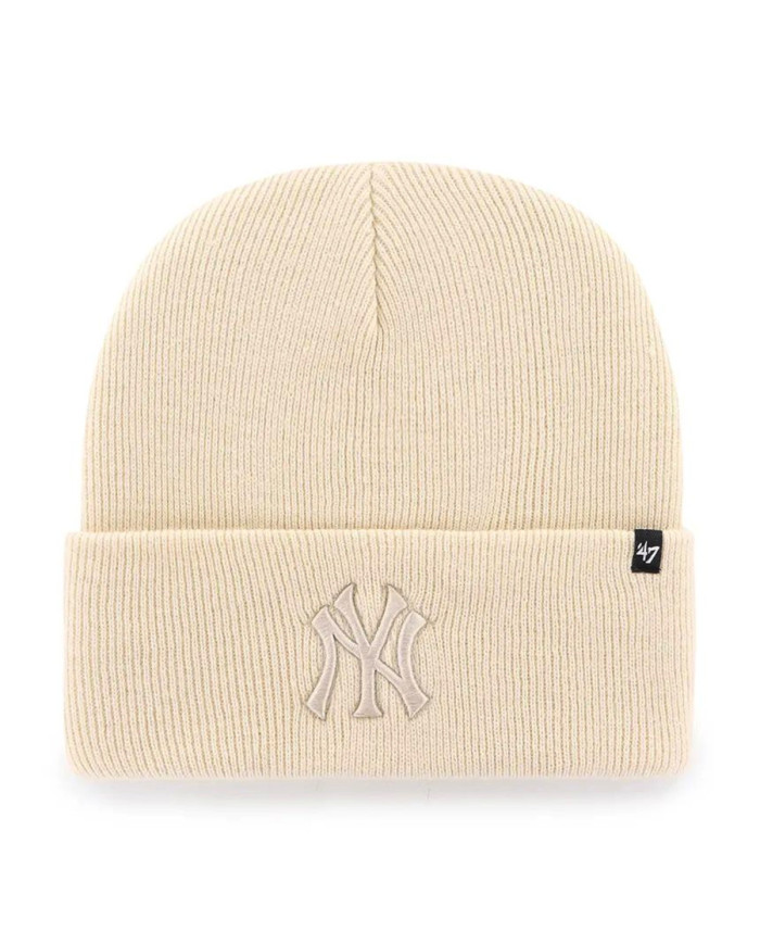 Czapka 47 Brand NEW YORK YANKEES CUFF KNIT B-HYMKR17ACE-NTN Beżowa - Sklep online Mastersport