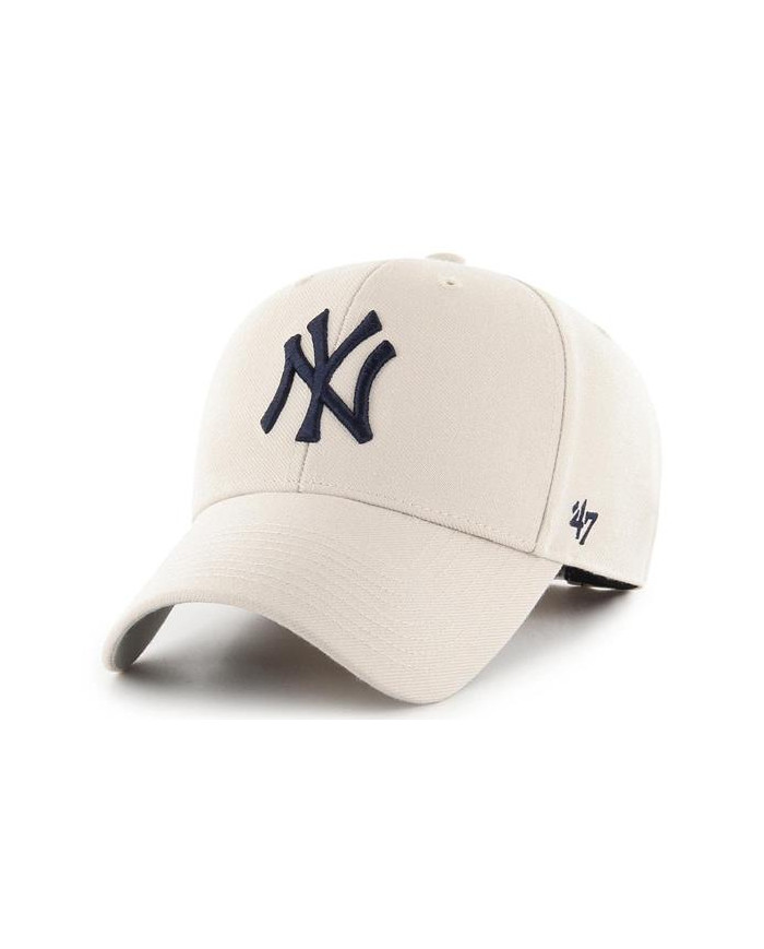 Czapka 47 Brand MLB NEW YORK YANKEES B-MVP17WBV-BN Beżowa - Sklep online Mastersport