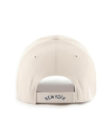Czapka 47 Brand MLB NEW YORK YANKEES B-MVP17WBV-BN Beżowa - Sklep online Mastersport
