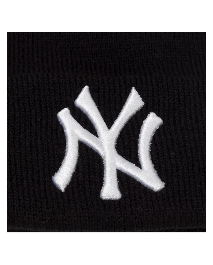 Czapka 47 Brand MLB NEW YORK YANKEES RAISED 47 CUFF NKIT B-RKN17ACE-BKA Czarna - Sklep online Mastersport