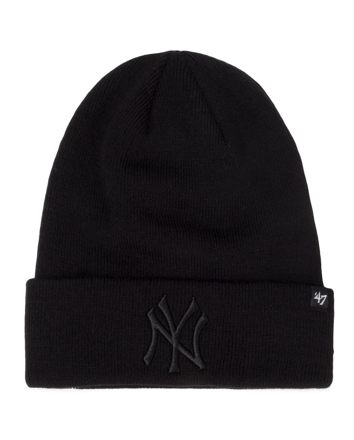 Czapka 47 Brand MLB NEW YORK YANKEES RAISED 47 CUFF NKIT B-RKN17ACE-BKD Czarna - Sklep online Mastersport