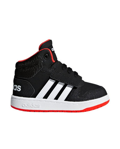 Buty dziecięce adidas Core HOOPS MID 2.0 I B75945 Czarne - Sklep online Mastersport