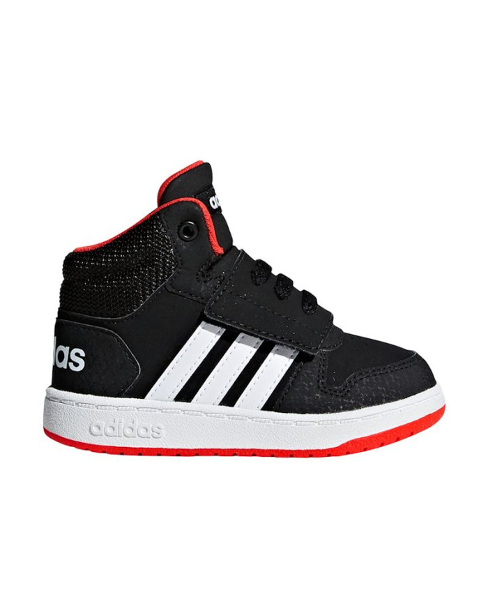 Buty dziecięce adidas Core HOOPS MID 2.0 I B75945 Czarne - Sklep online Mastersport