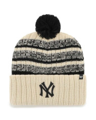 Czapka 47 Brand MLB NEW YORK YANKEES COOPERSTOWN TAVERN 47 CUFF KNIT BCPTN-TAVRN17ACE-NT1 Beżowa - Sklep online Mastersport