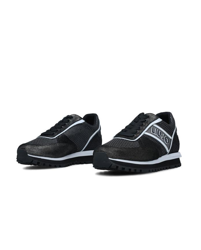 Buty damskie Liu Jo WONDER UP 3 BF2059PX027 Czarne - Sklep online Mastersport