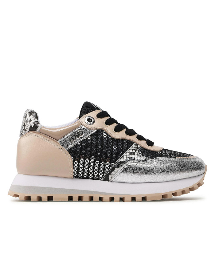 Buty damskie Liu Jo WONDER 01 BF2061TX254 Srebrne - Sklep online Mastersport