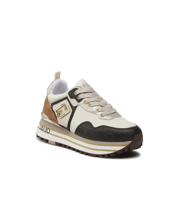 Buty damskie Liu Jo WONDER 01 BF2095PX141 Beżowe - Sklep online Mastersport