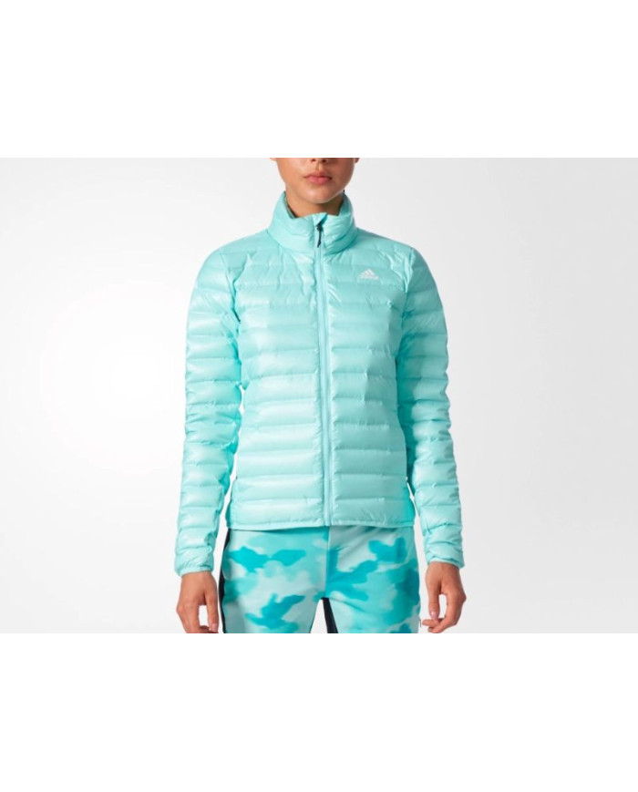 Kurtka damska adidas Performance W VARILITE J BQ1990 Turkusowa - Sklep online Mastersport