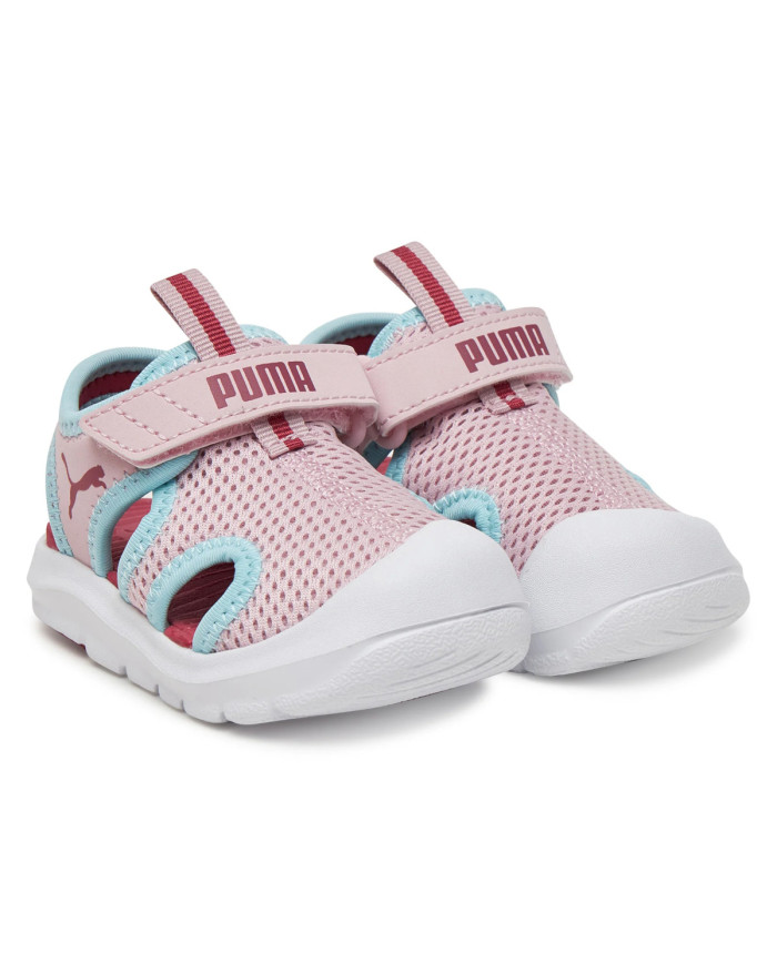 Sandały dziecięce Puma FUN RACER SANDAL MESH V INF 40157603 Różowe - Sklep online Mastersport