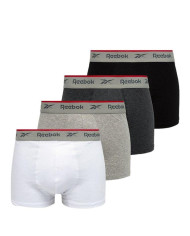Bielizna męska Reebok TRUNK OVETT 4PK C82712 Biała - Sklep online Mastersport
