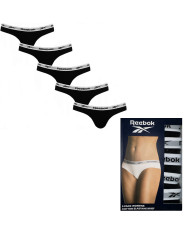 Bielizna damska Reebok BRIEF CARINA 5PK C95160 Czarna - Sklep online Mastersport