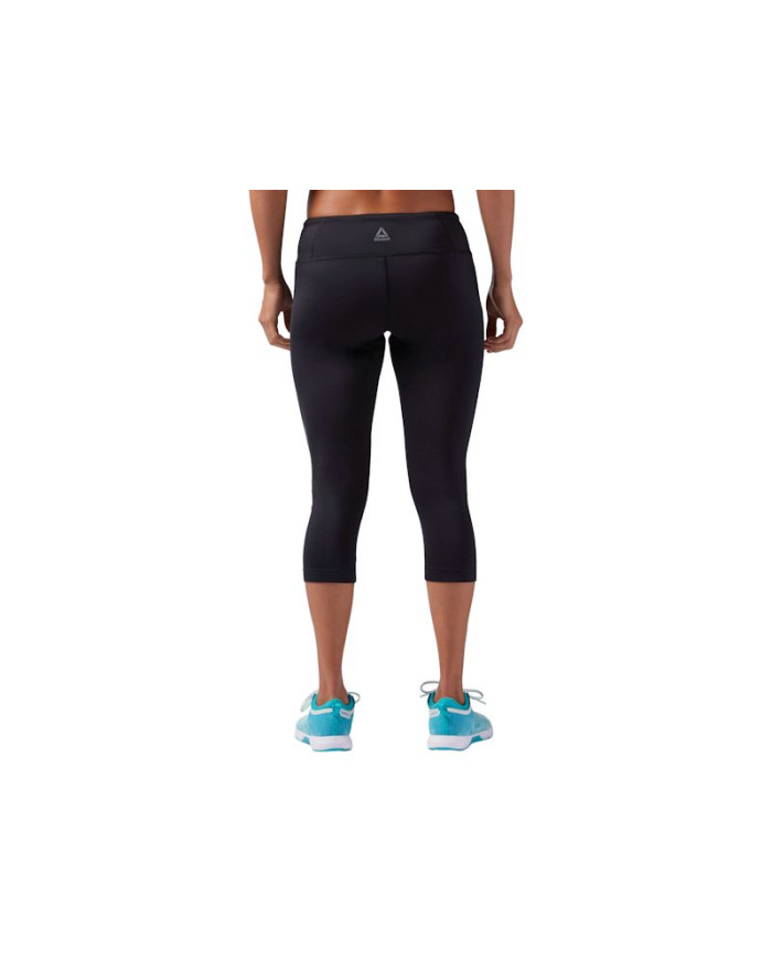 Spodnie damskie Reebok WOR PP CAPRI CE1221 Czarne - Sklep online Mastersport