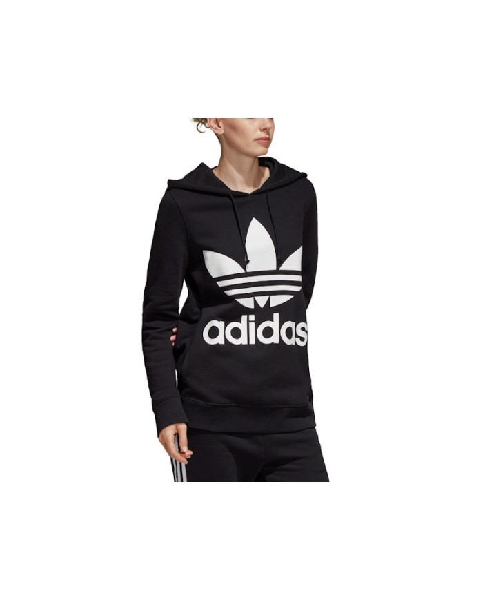 Bluza damska adidas Originals TREFOIL HOODIE CE2408 Czarna - Sklep online Mastersport