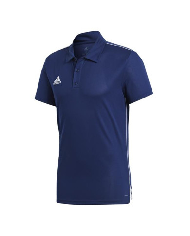 Koszulka męska adidas Performance CORE18 POLO CV3589 Niebieska - Sklep online Mastersport