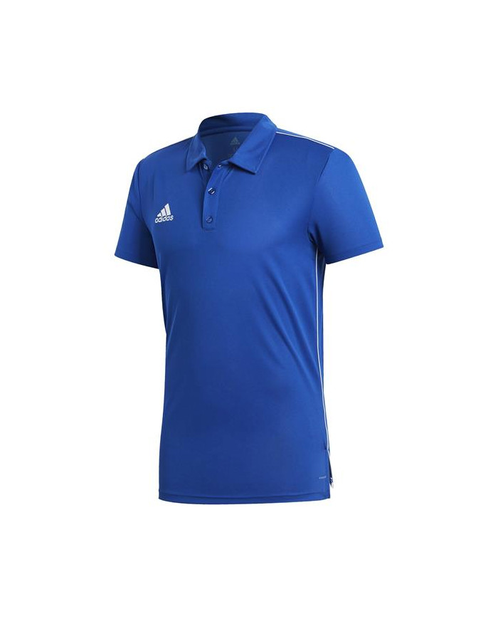 Koszulka męska adidas Performance CORE18 POLO CV3590 Niebieska - Sklep online Mastersport