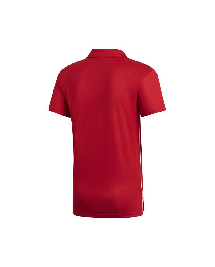 Koszulka męska adidas Performance CORE18 POLO CV3591 Czerwona - Sklep online Mastersport