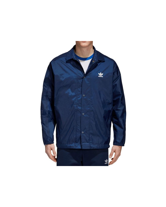 Kurtka męska adidas Originals TREF COACH JKT CW1314 Granatowa - Sklep online Mastersport