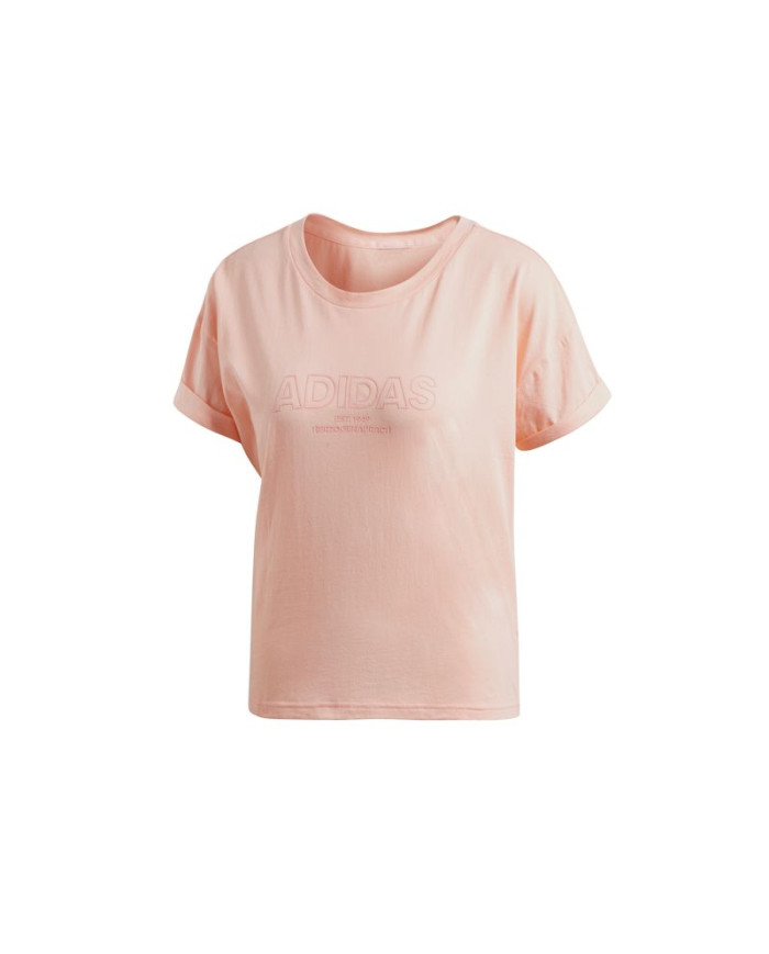Koszulka damska adidas Performance ESS ALLCAP T CZ5693 Różowa - Sklep online Mastersport