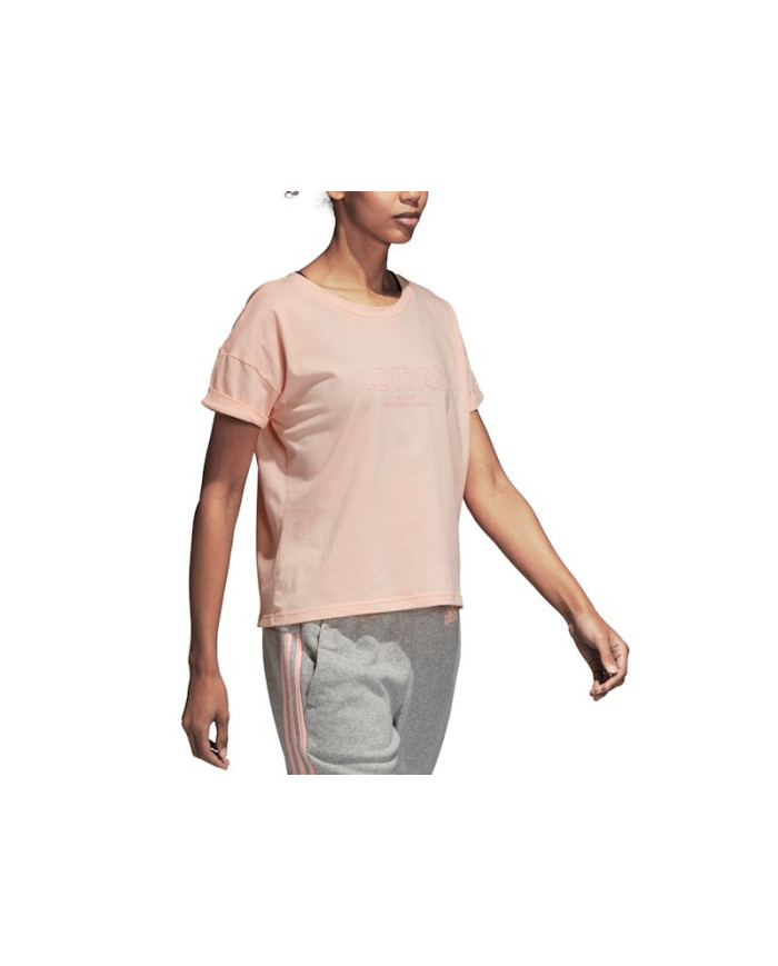 Koszulka damska adidas Performance ESS ALLCAP T CZ5693 Różowa - Sklep online Mastersport