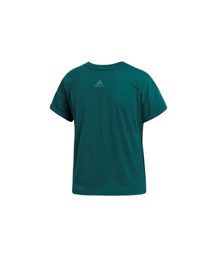 Koszulka damska adidas Performance ESS ALLCAP T CZ5694 Zielona - Sklep online Mastersport