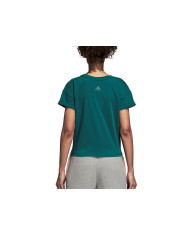 Koszulka damska adidas Performance ESS ALLCAP T CZ5694 Zielona - Sklep online Mastersport