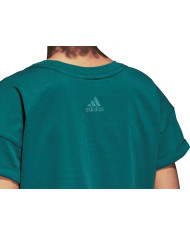 Koszulka damska adidas Performance ESS ALLCAP T CZ5694 Zielona - Sklep online Mastersport