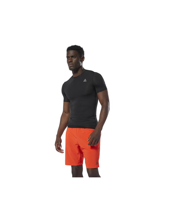 Koszulka męska Reebok WOR SL SS SLD COMP DP6163 Czarna - Sklep online Mastersport