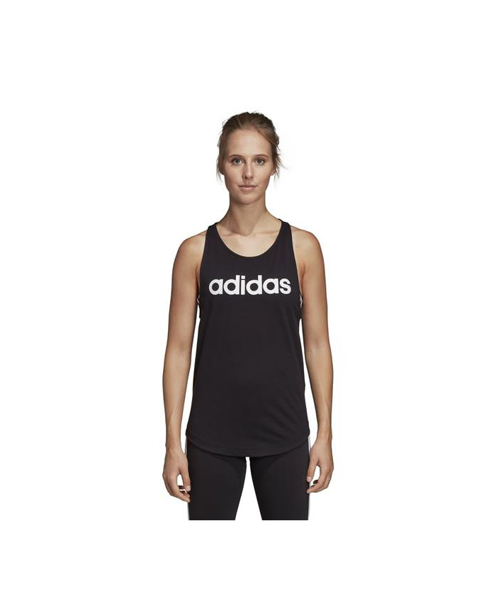 Koszulka damska adidas Performance W E LIN LOOS TK DU7003 Czarna - Sklep online Mastersport