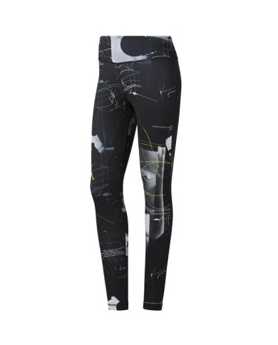 Spodnie damskie Reebok WOR AOP TIGHT DY8097 Wielokolorowe - Sklep online Mastersport