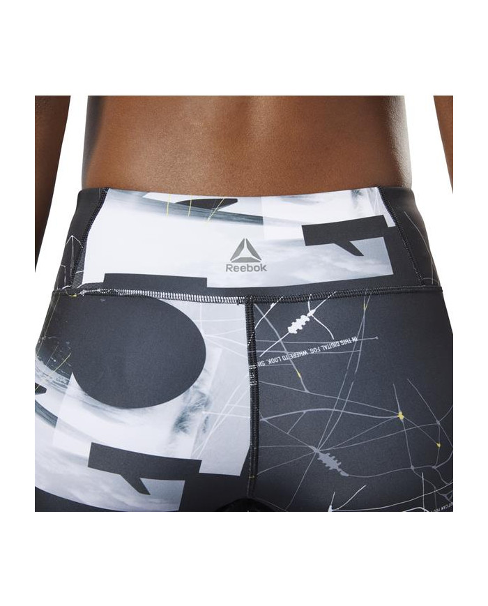 Spodnie damskie Reebok WOR AOP TIGHT DY8097 Wielokolorowe - Sklep online Mastersport