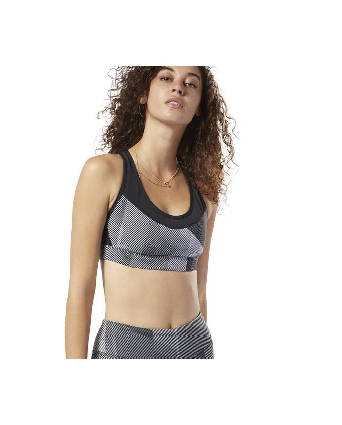 Koszulka damska Reebok OS HERO RACER BRA P DY8220 Szara - Sklep online Mastersport