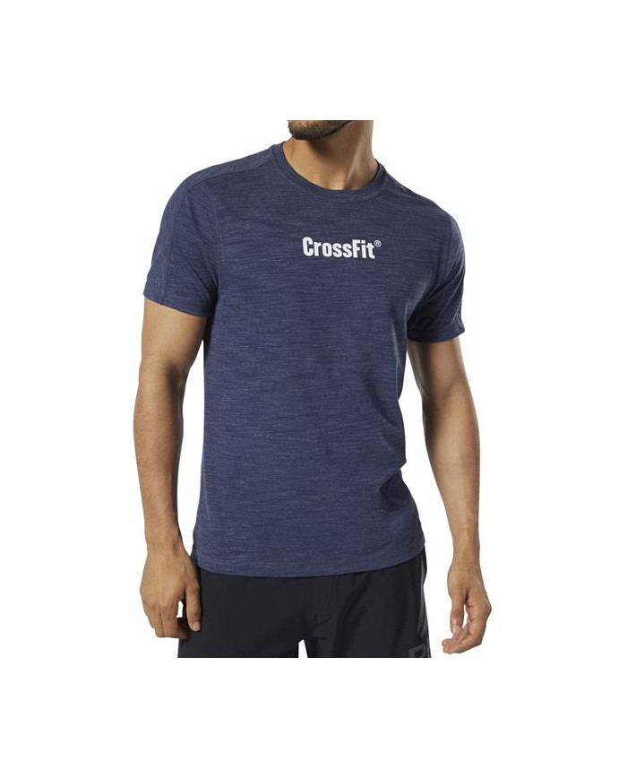 Koszulka męska Reebok RC MARBLE MELANGE DY8425 Niebieska - Sklep online Mastersport