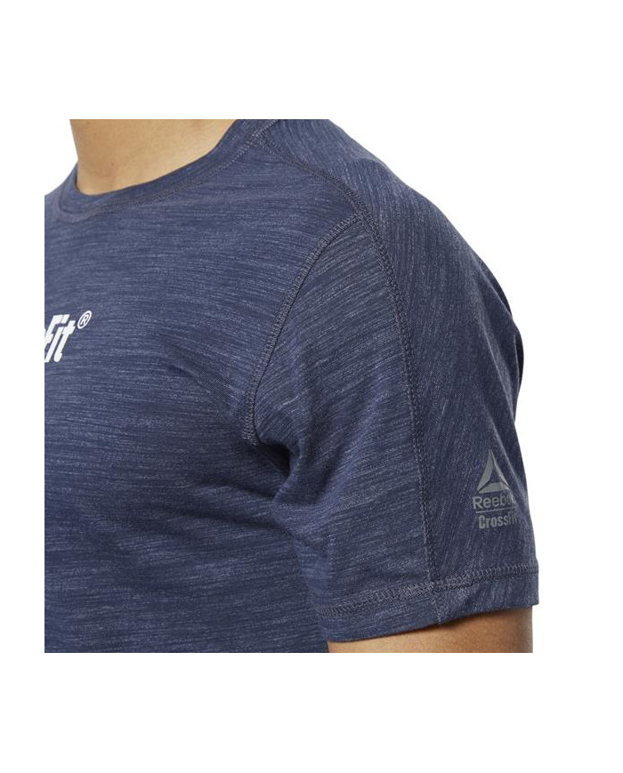 Koszulka męska Reebok RC MARBLE MELANGE DY8425 Niebieska - Sklep online Mastersport